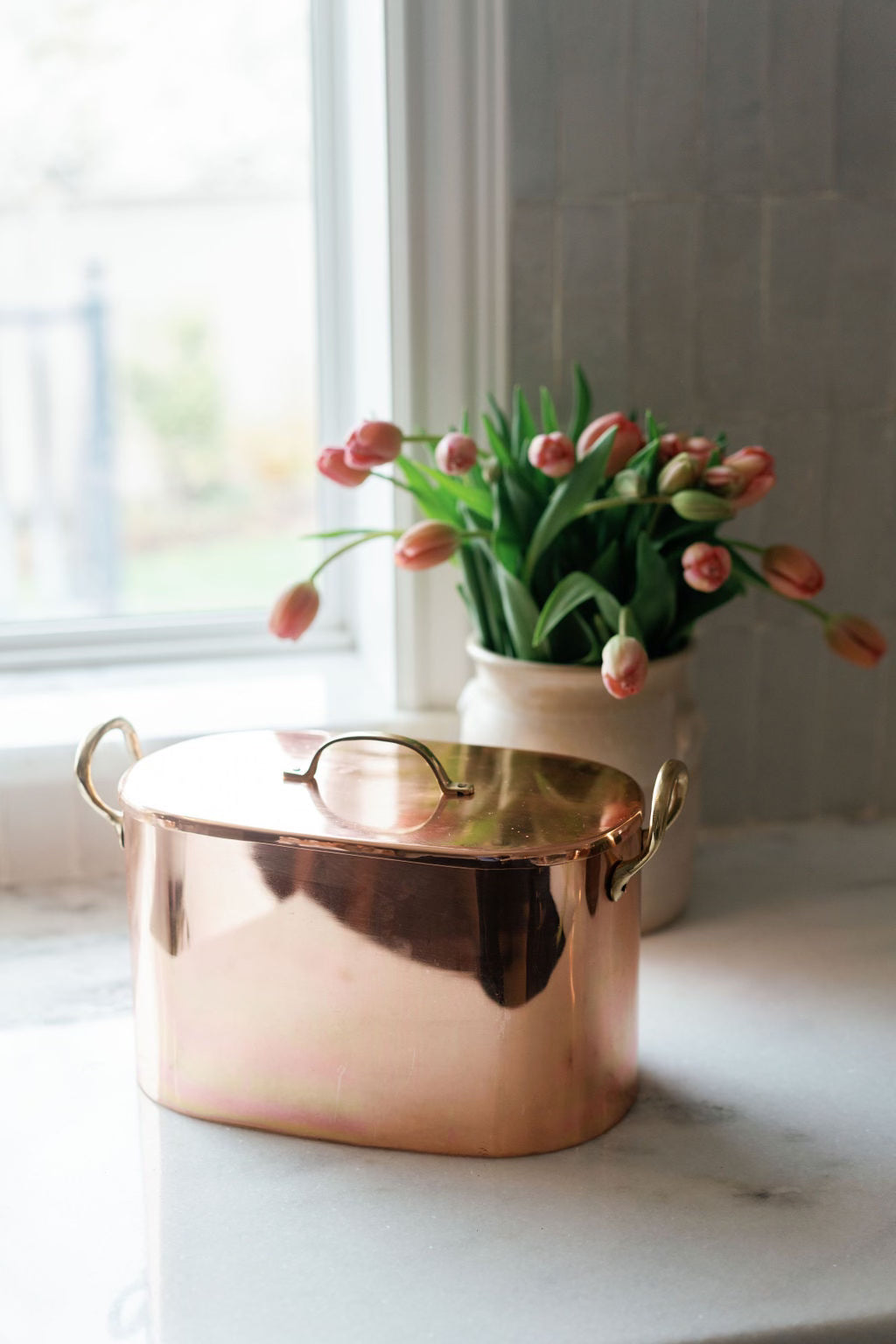 Copper Bread Box with Brass Handles – The Fox Group