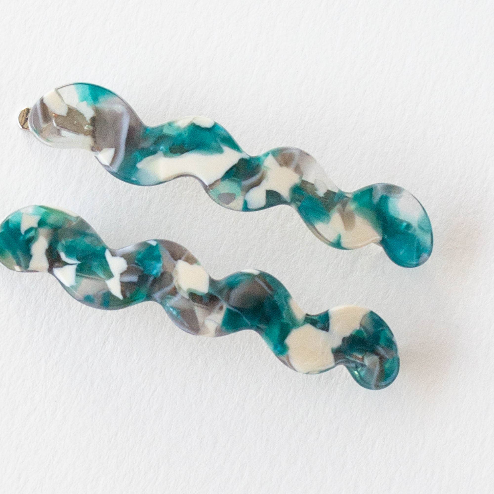 Eco Cloud Wave Slide Hair Pin