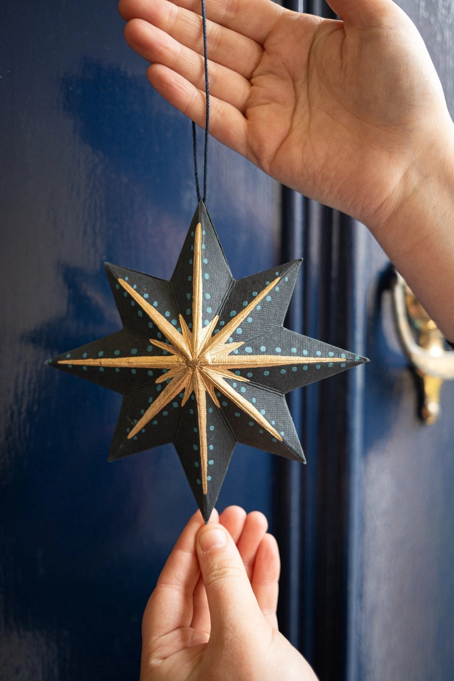 Twinkling Star Paper Ornament