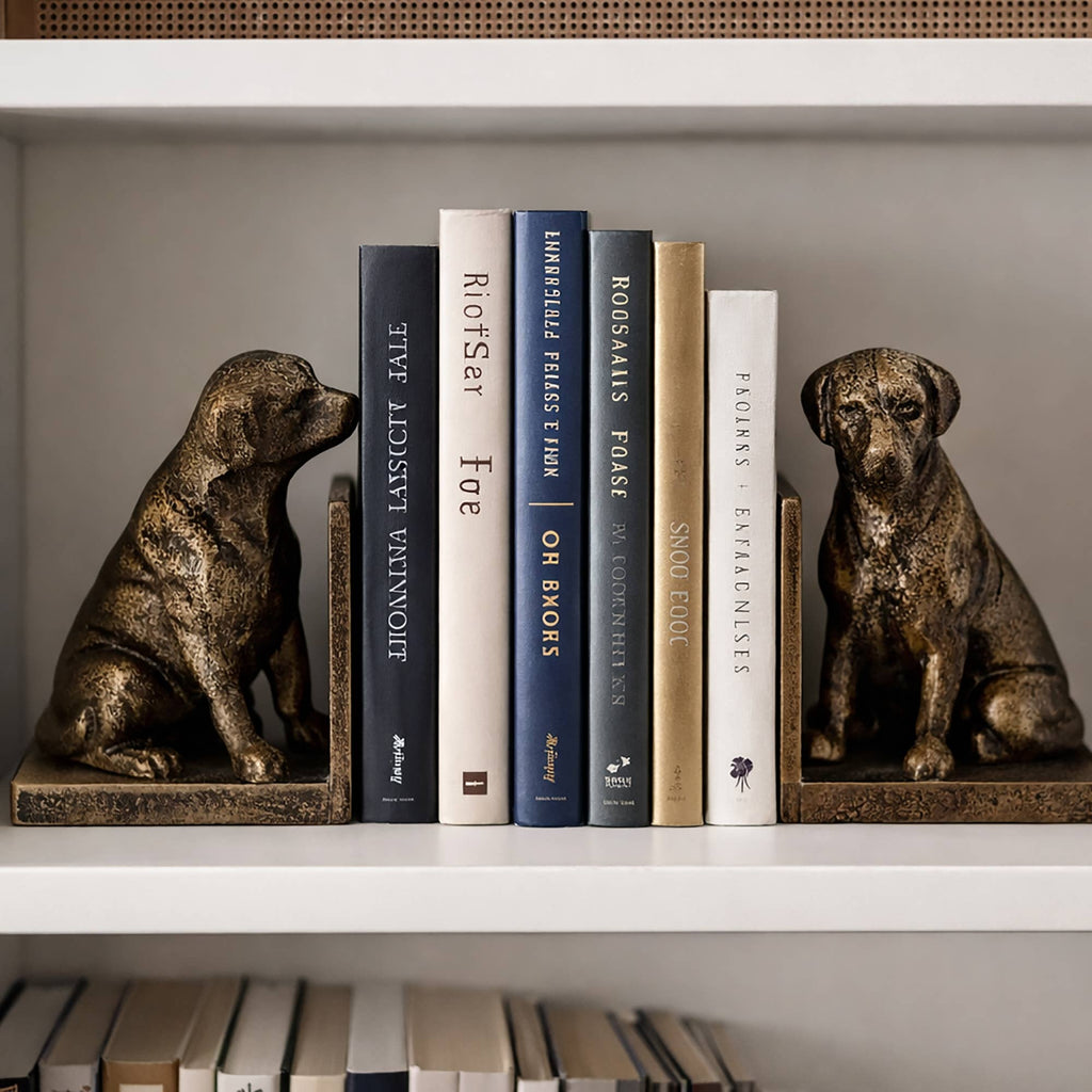 Dog Decorative Bookend Set