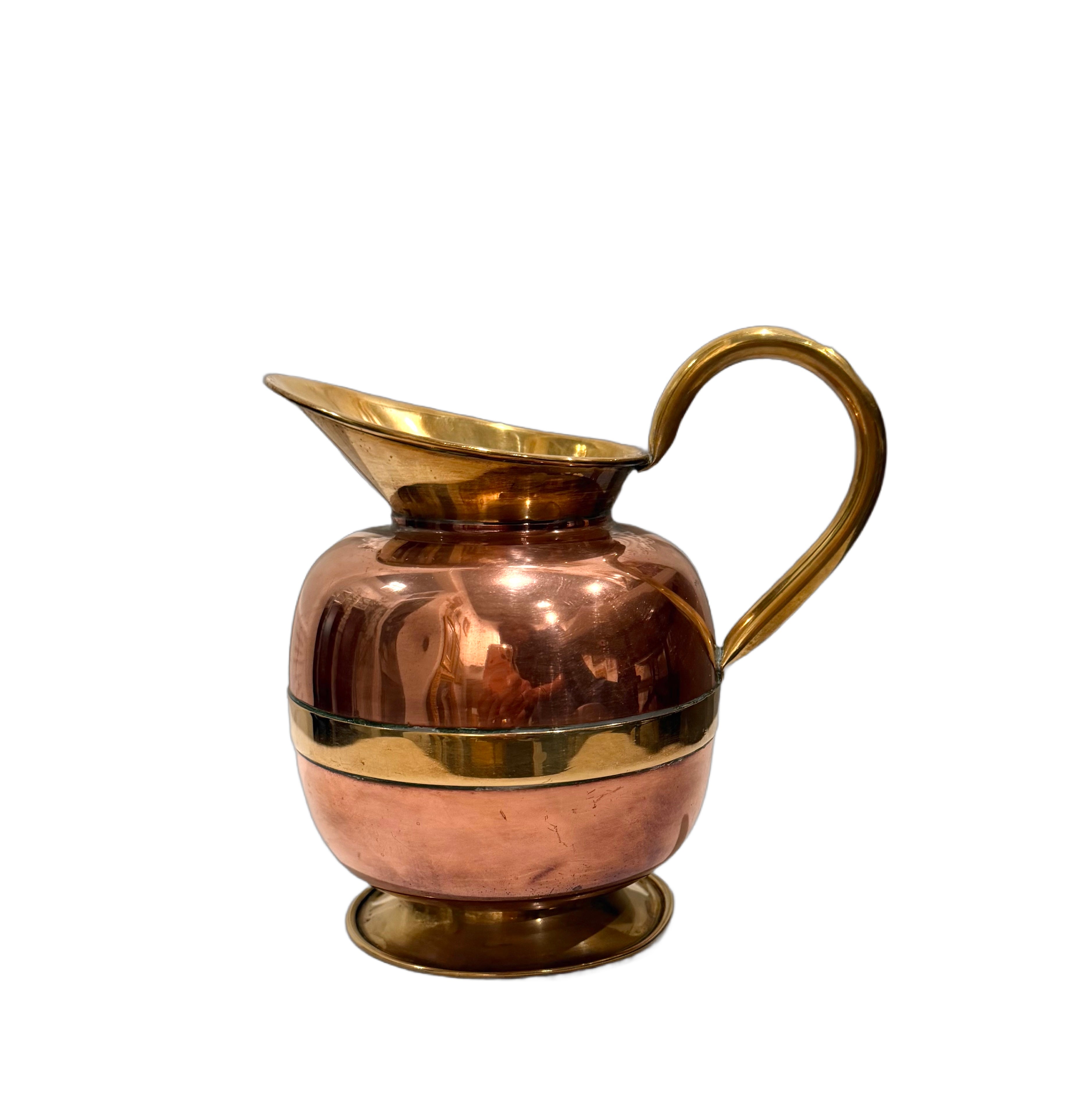 Copper & Brass Pitcher