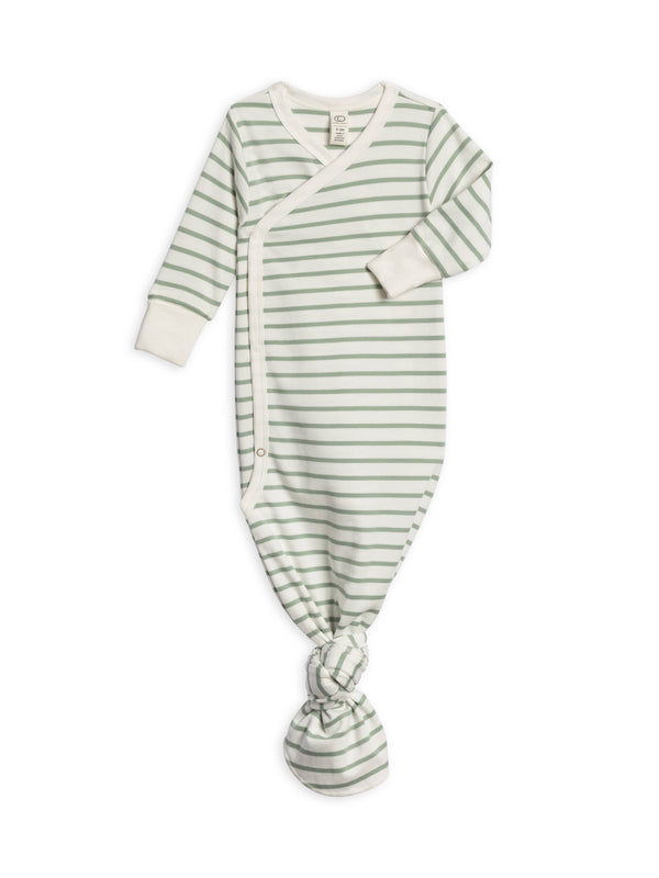 Organic Newborn Indy Kimono Gown