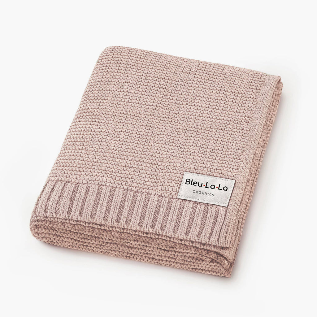 Heritage Knit Swaddle Baby Blanket