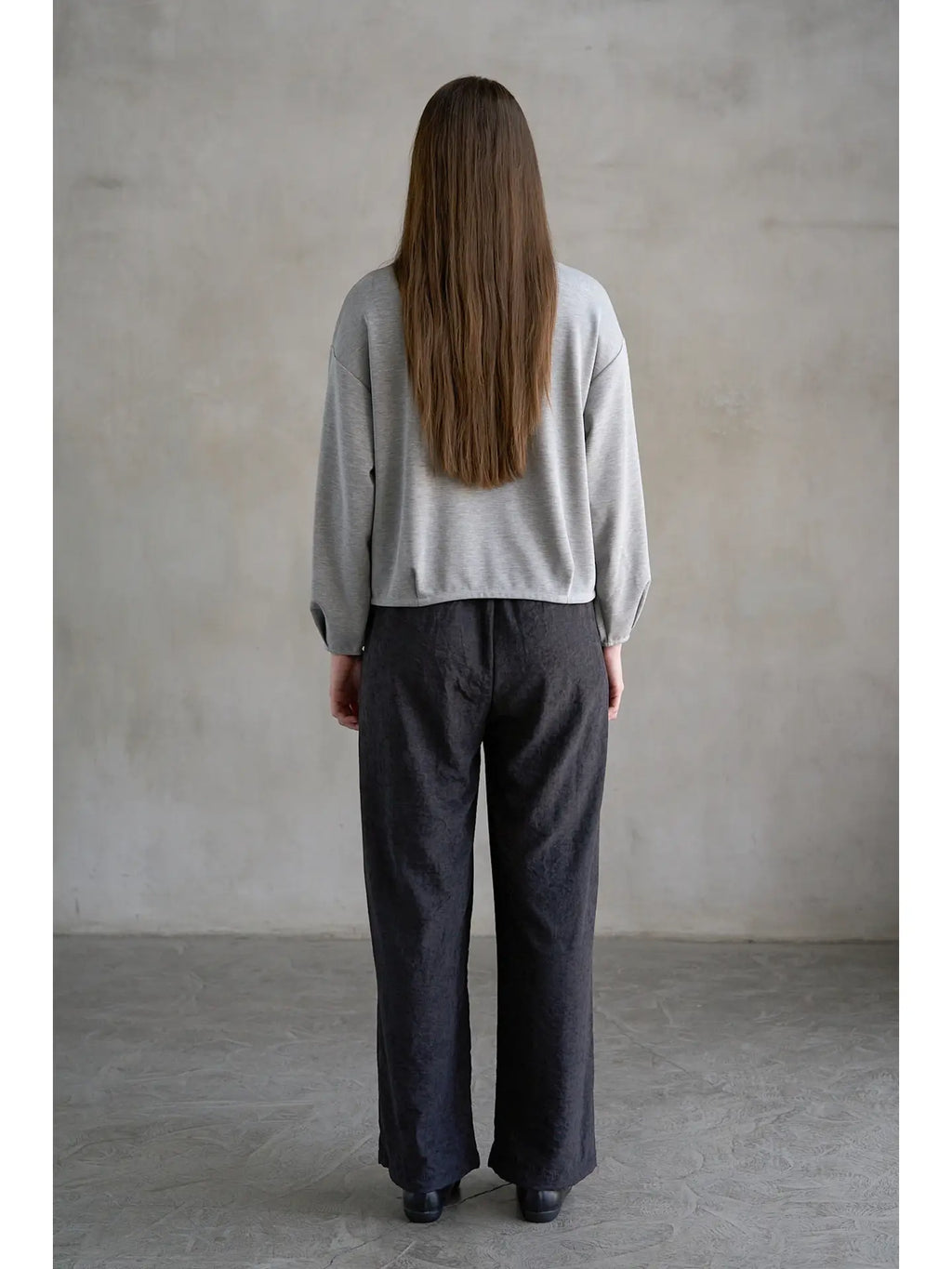 Round Neck Long Sleeve Top