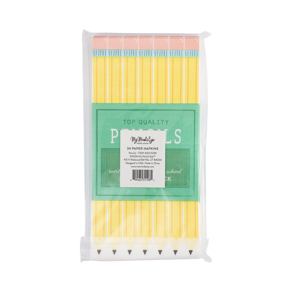 Pencils Dinner Napkins