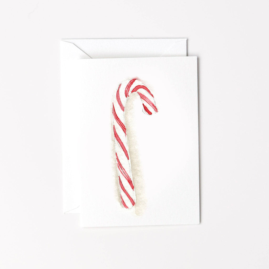 Candy Cane Mini Notecard