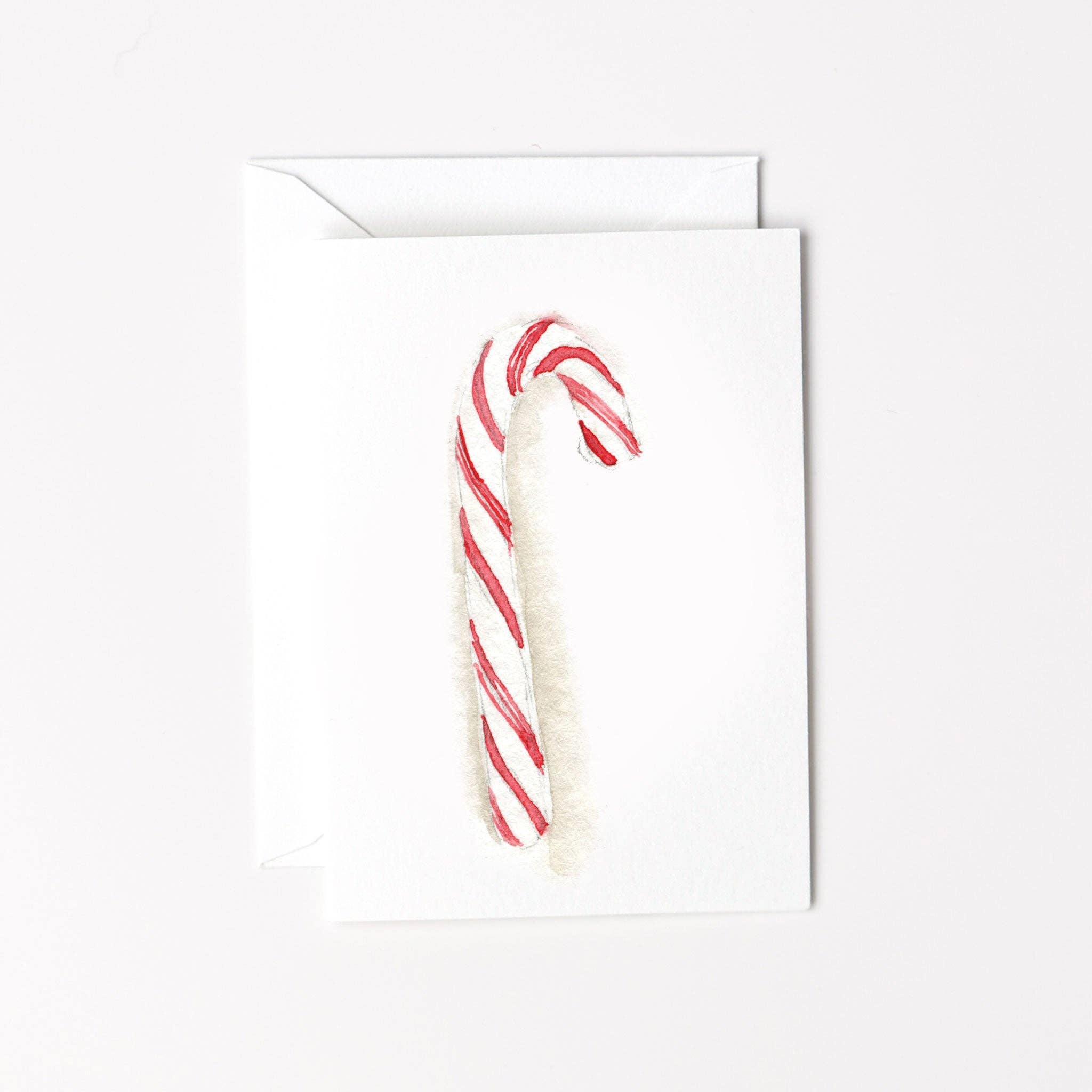 Candy Cane Mini Notecard