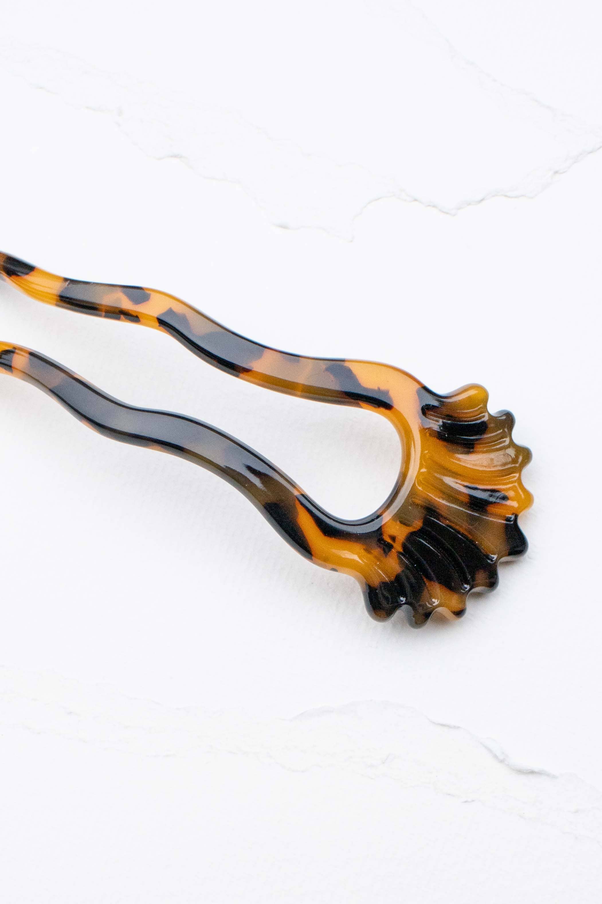 Antique Wave French Hair Pin