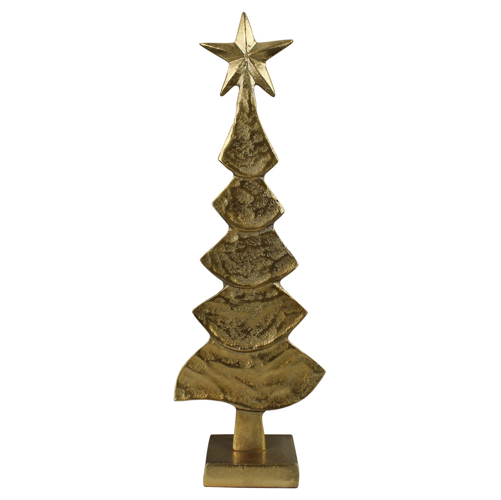 Wavy Tree with Star