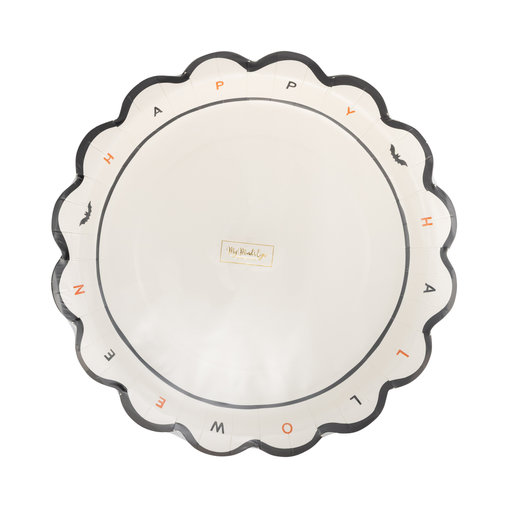 Happy Halloween Paper Plates