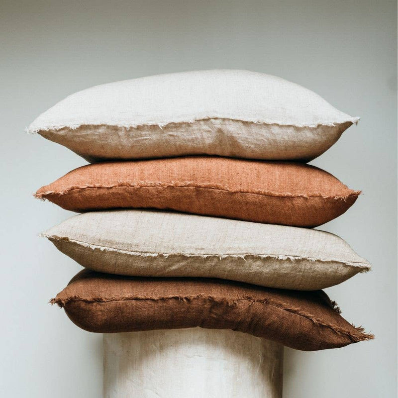 24x24 Lina Linen Pillow Rooibos
