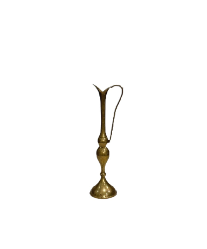 Brass Pitcher Bud Vase
