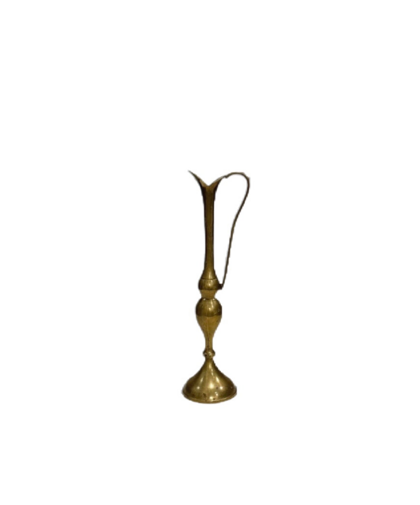 Brass Pitcher Bud Vase