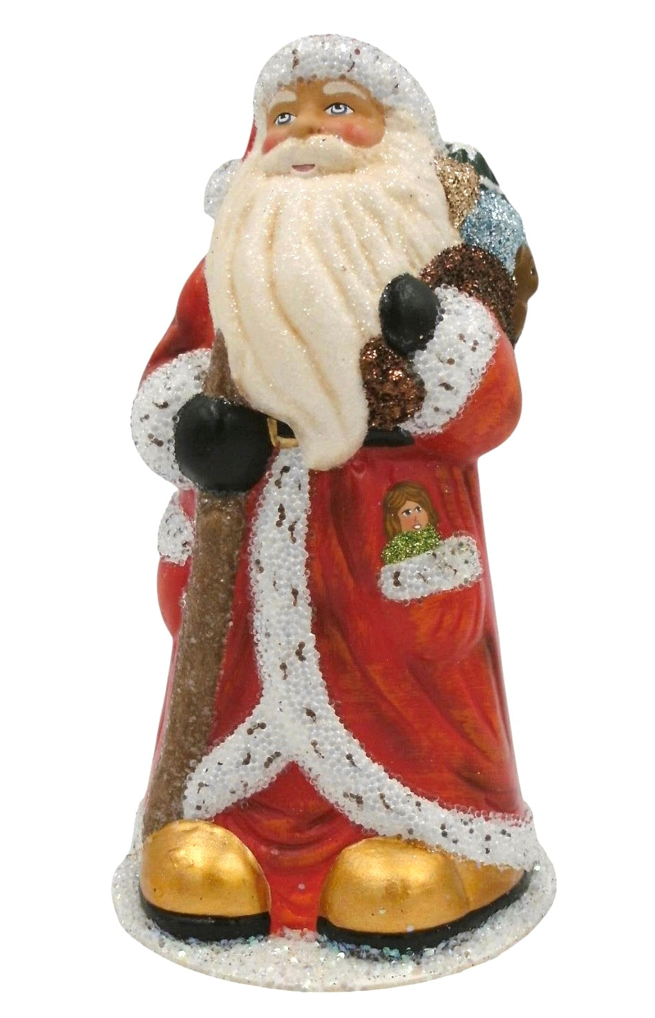 Light Red Santa Schaller Figurine