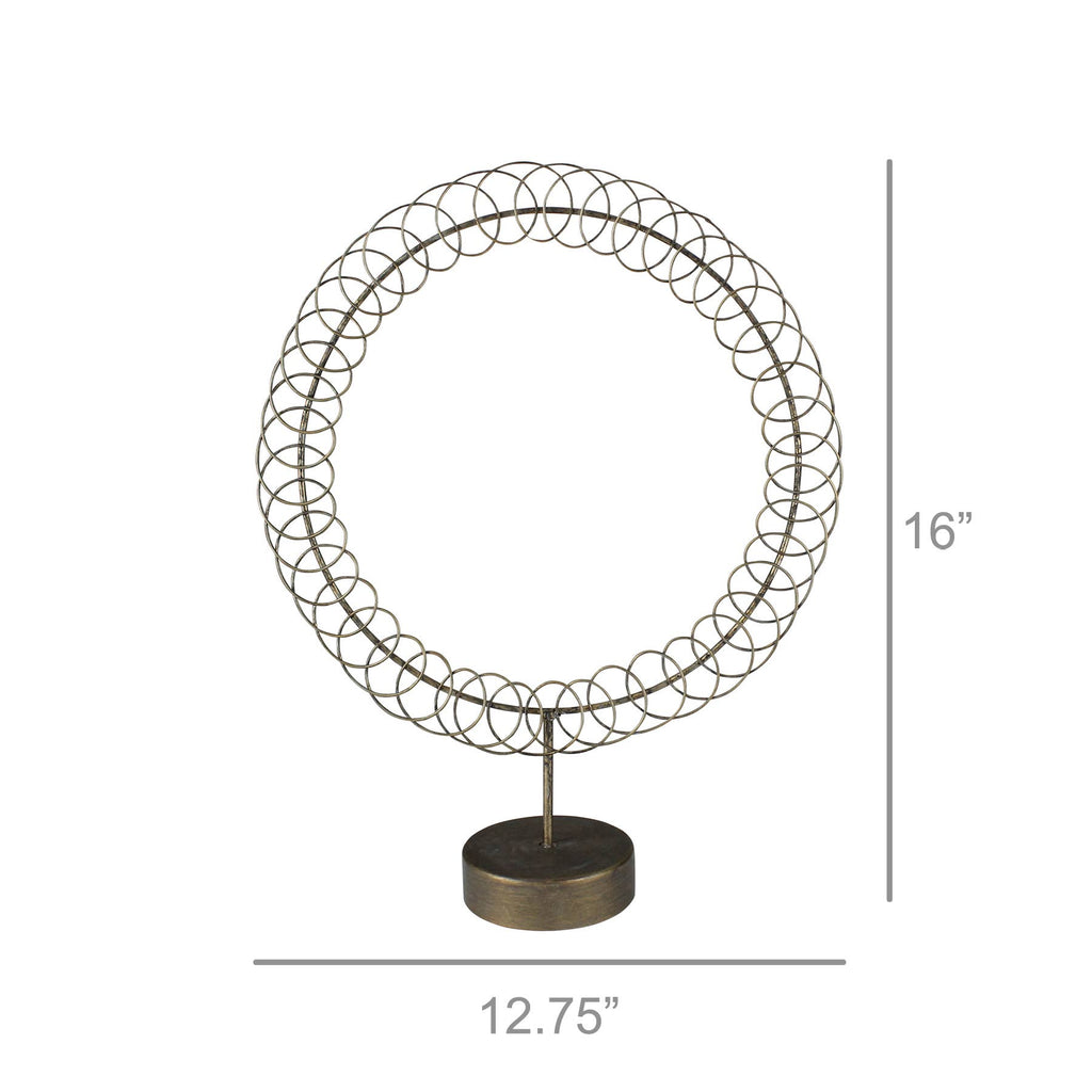 Mora Picture Display, Metal - Circle