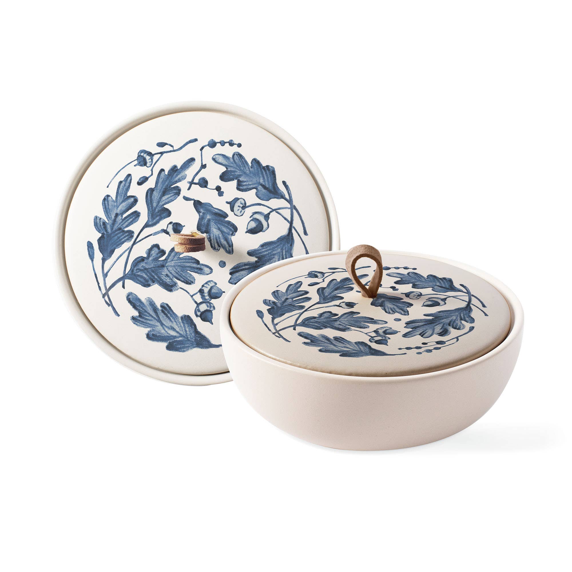 Windy Oak Round Trinket Box