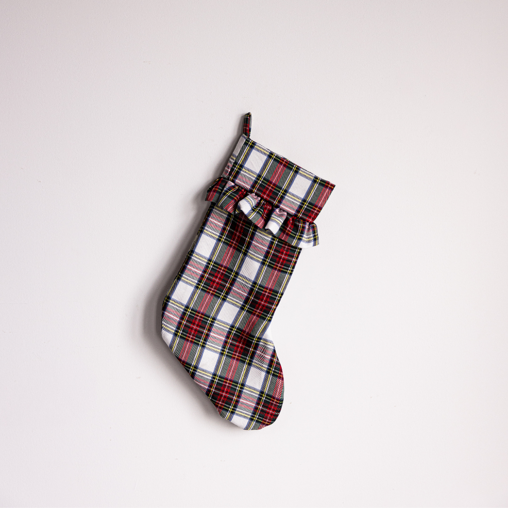 Holiday Plaid Holiday Stocking