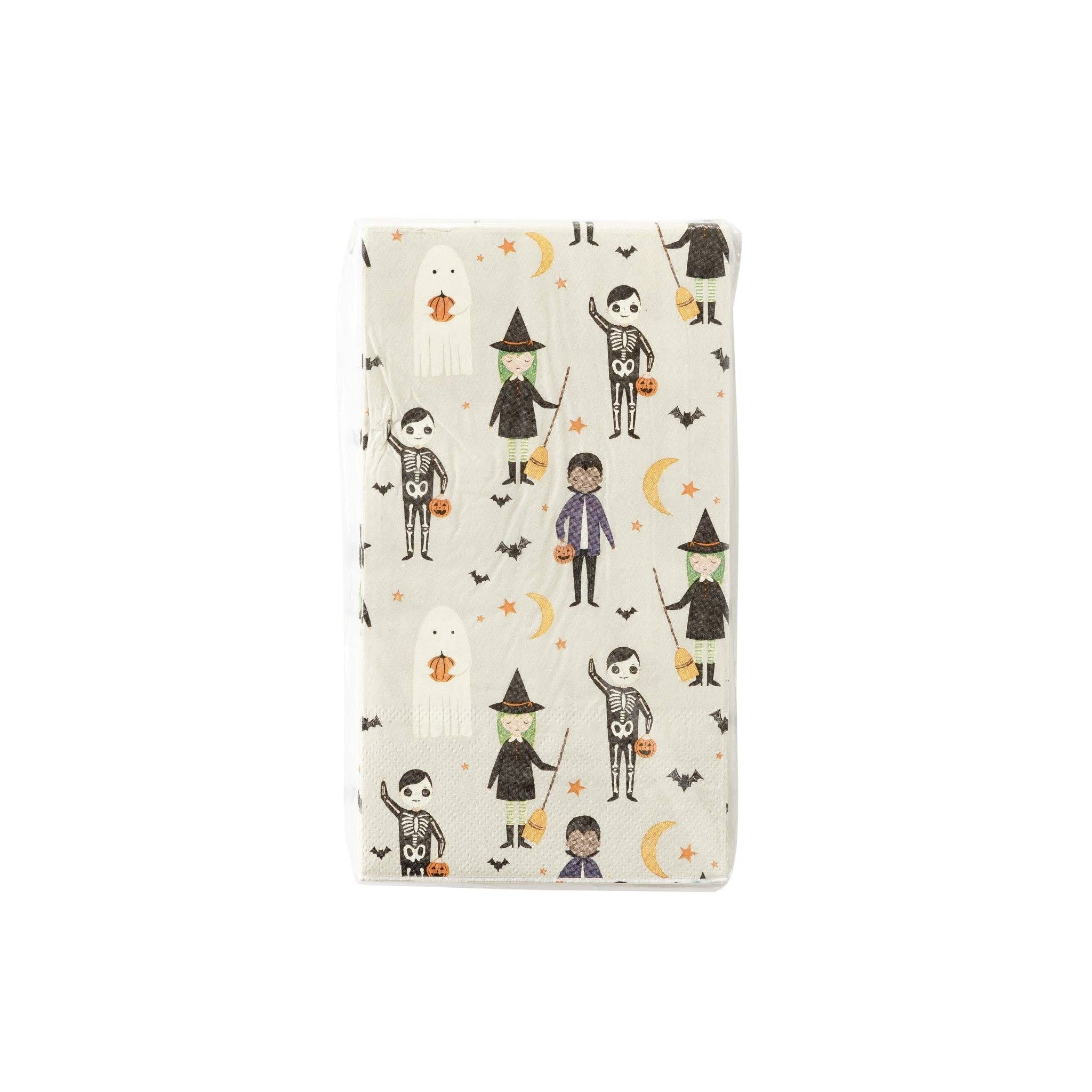 Trick or Treaters Paper Dinner Napkin