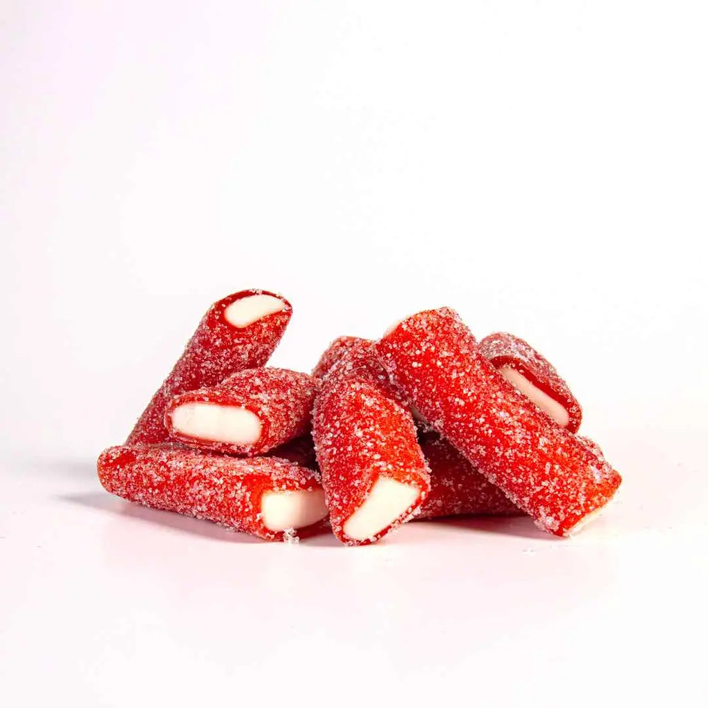 Sour Strawberry Tubes