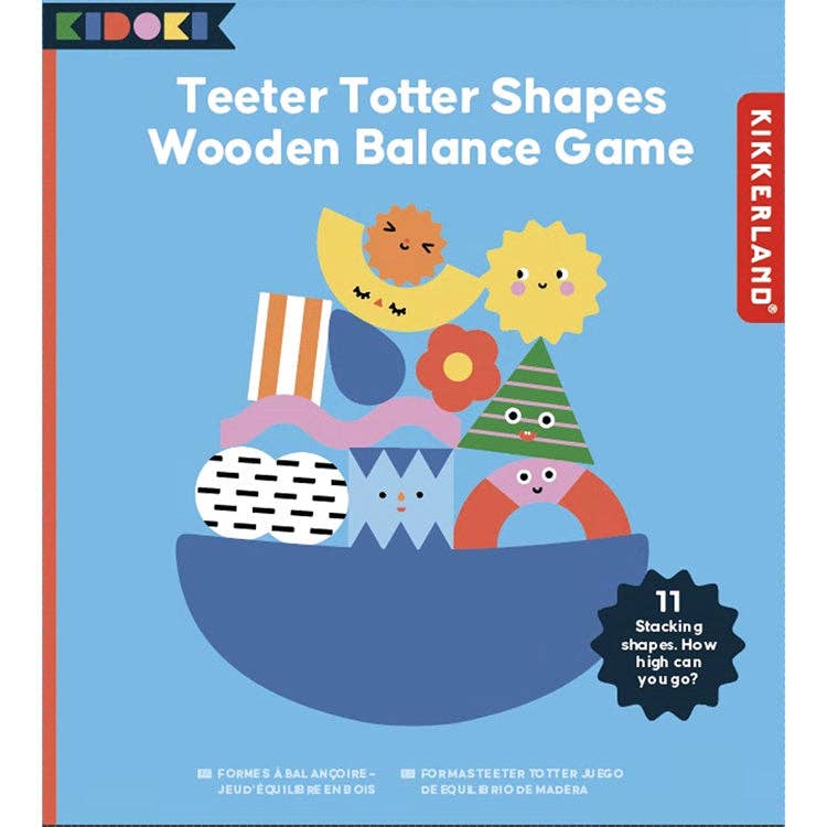 TeeterTotterShapes Wood BalanceGame