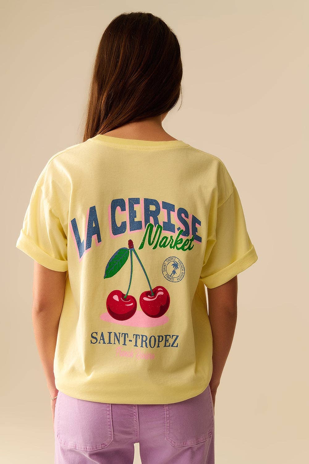 La Cerise Market Yellow Tee