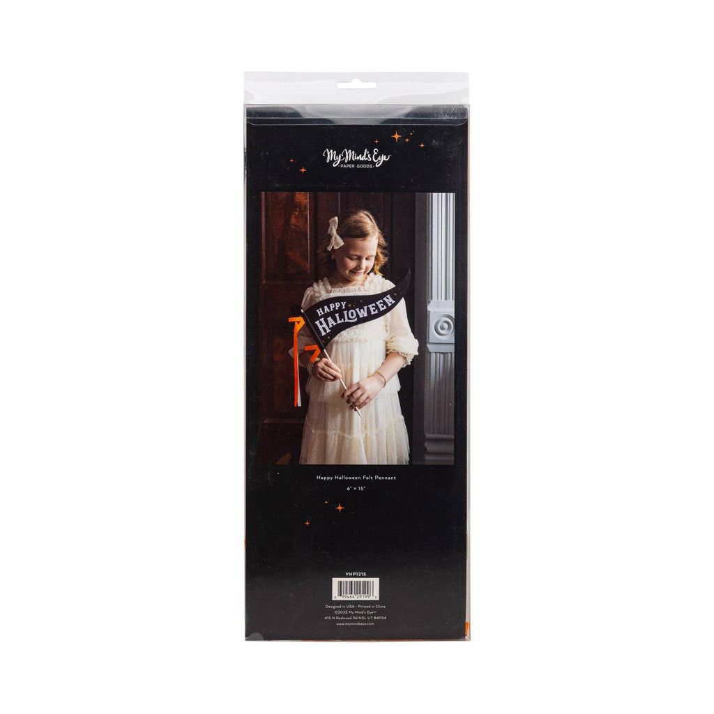 Happy Halloween Felt Pennant