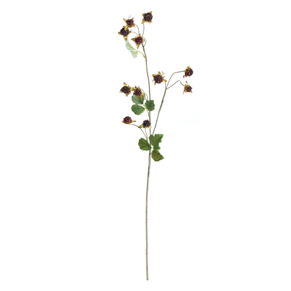 Faux Wild Blackberry Stem