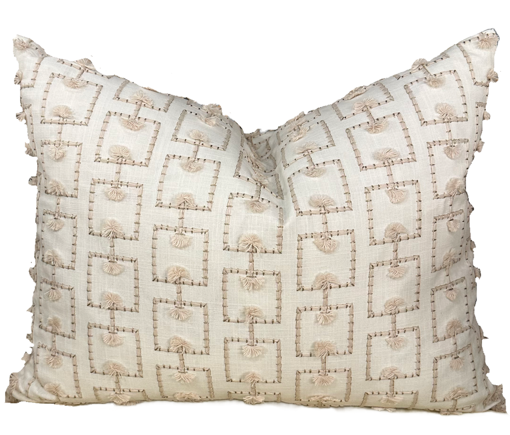 Amy Tassel Pillow with Insert