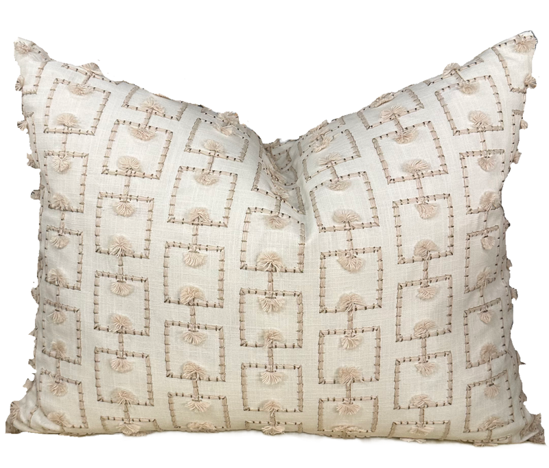 Amy Tassel Pillow with Insert