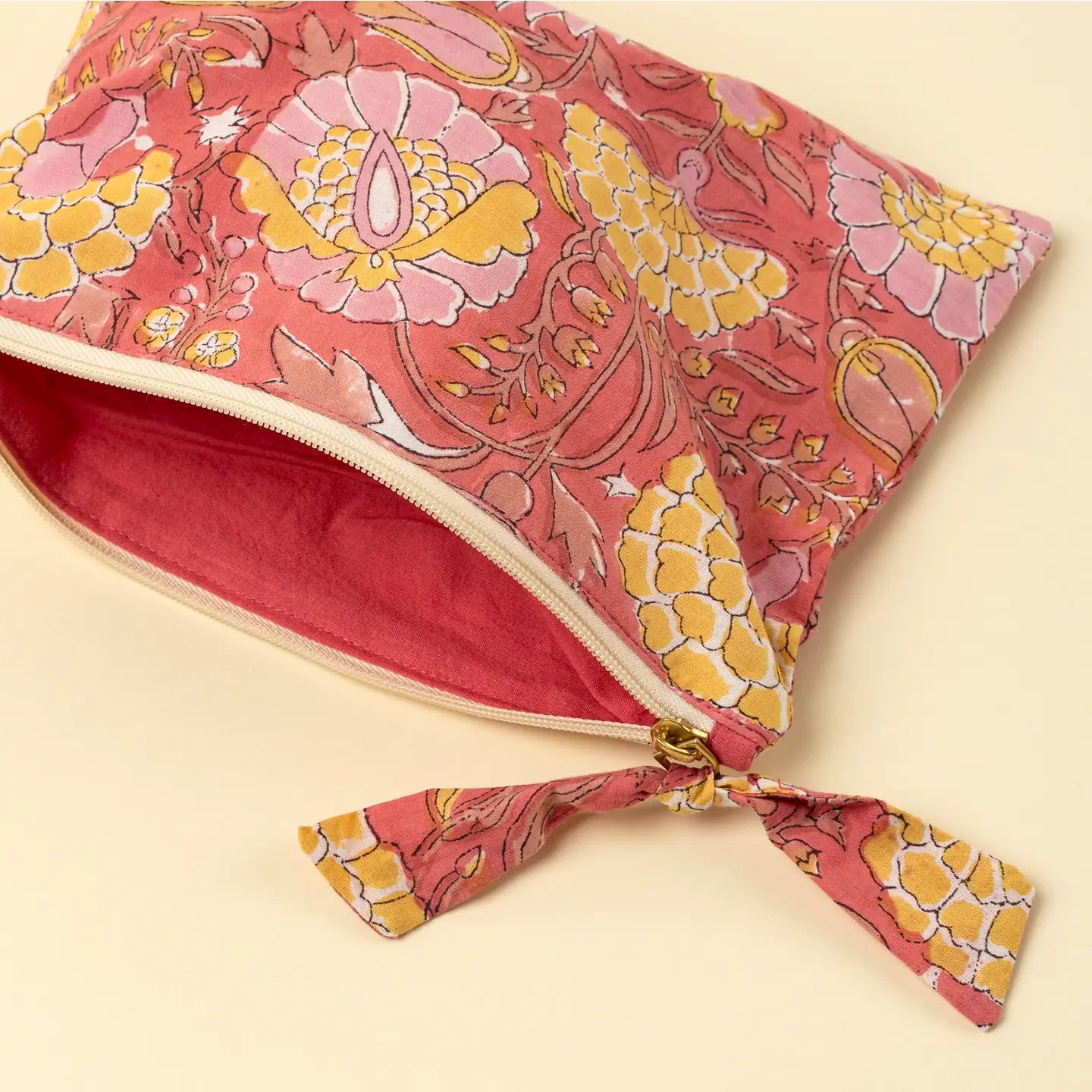 Block Print Pouch