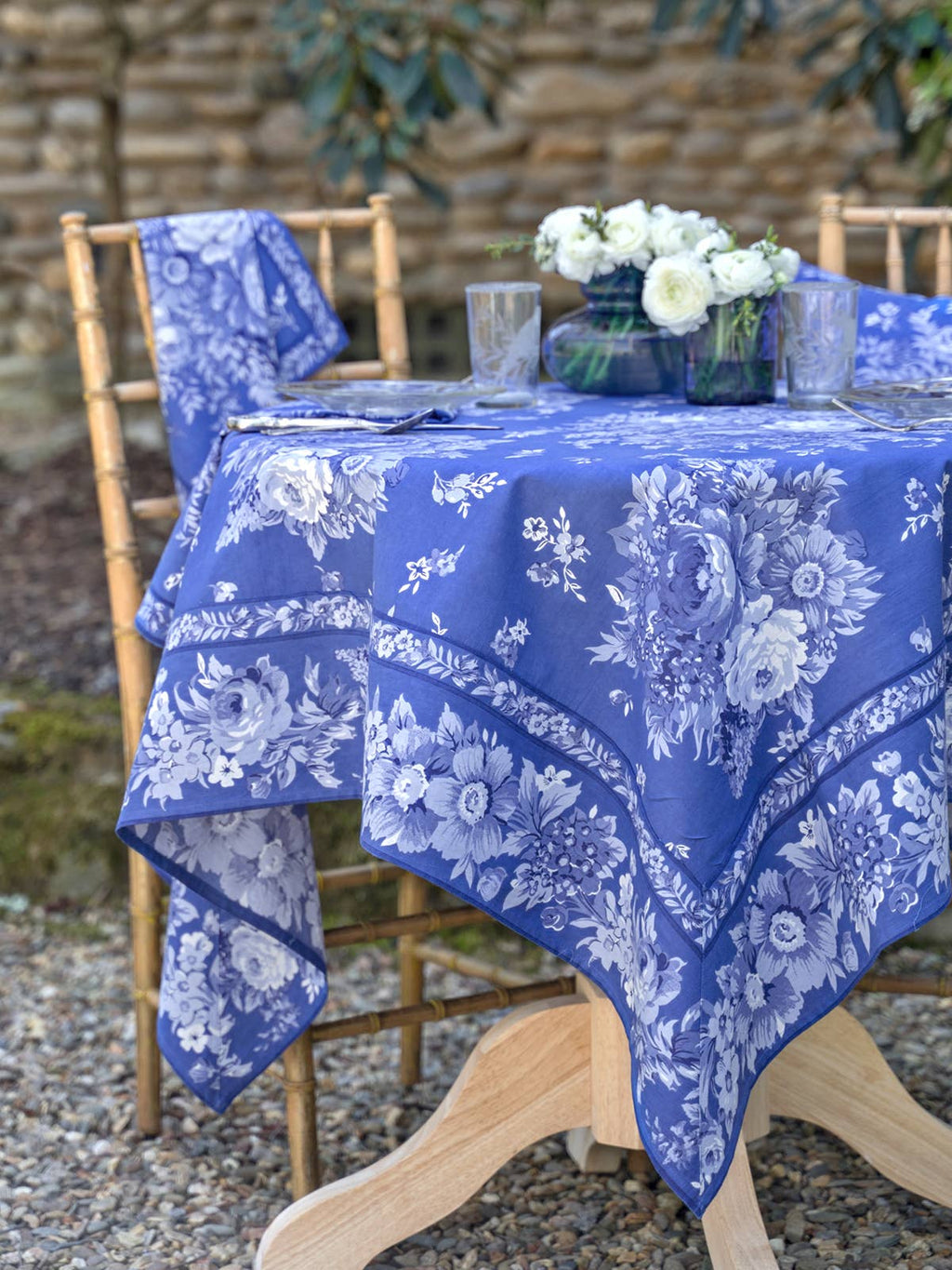 Cobalt Avonlea Tablecloth