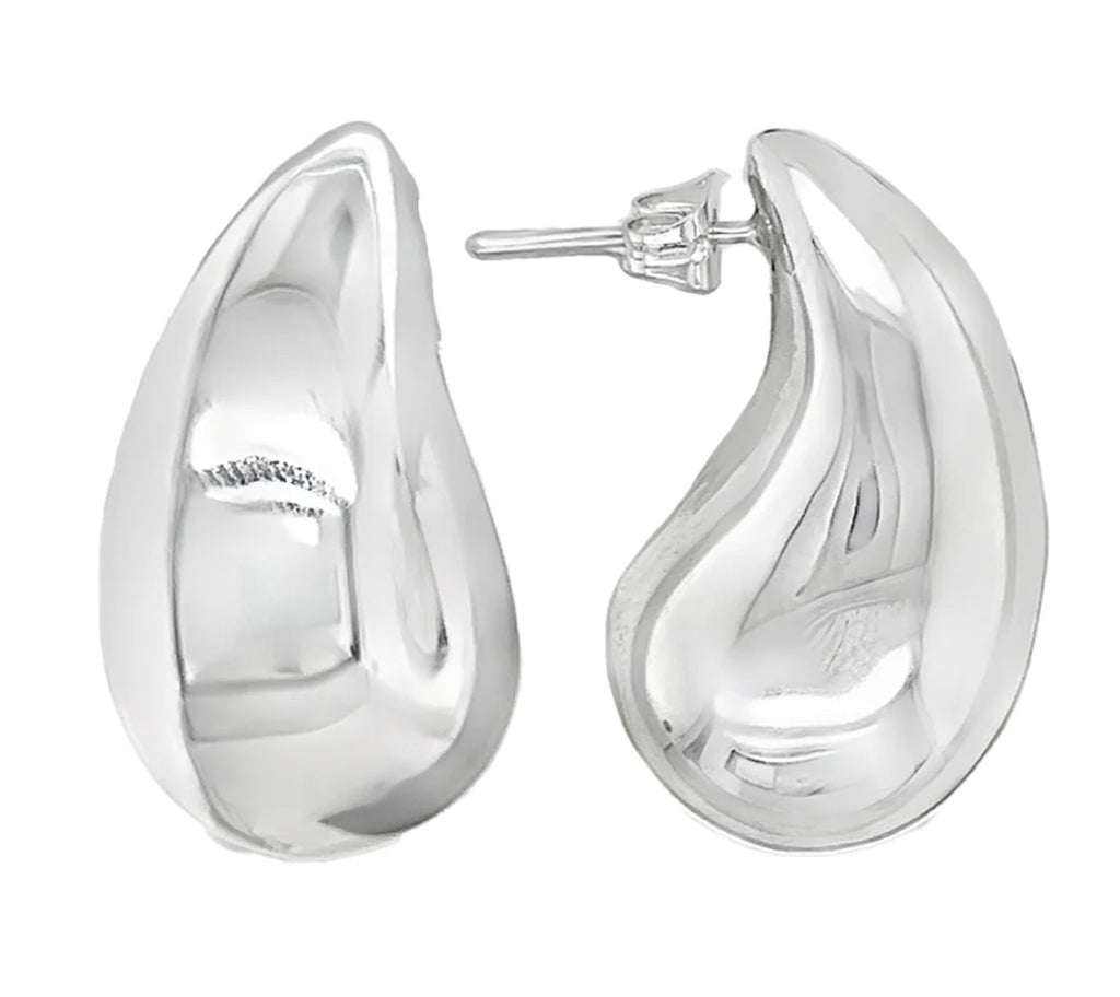 Droplet Earrings in Sterling Silver