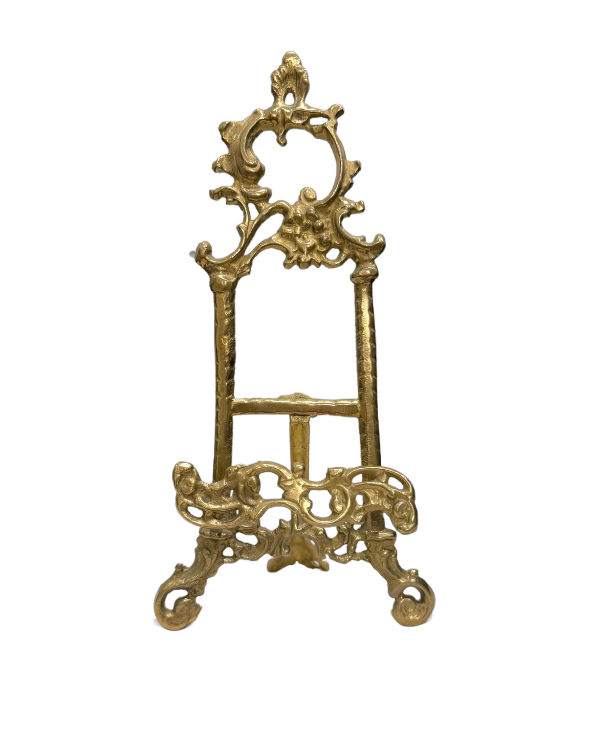 Vintage Brass Easel