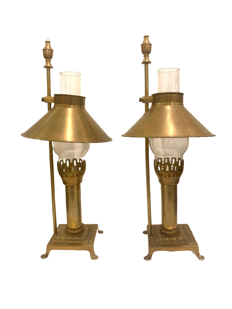 Orient Express Style Lamp Candleholder