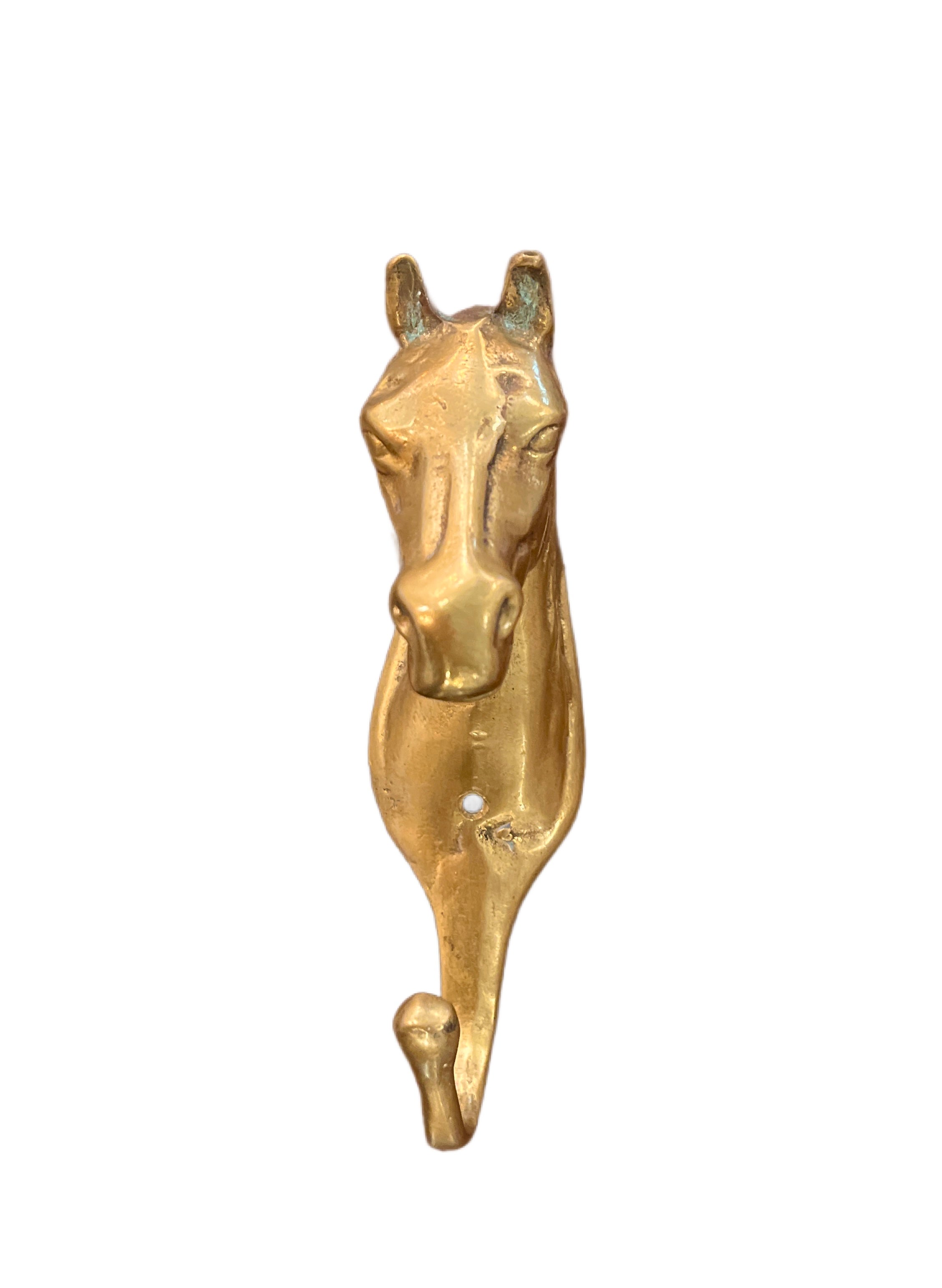 Brass Horse Hook