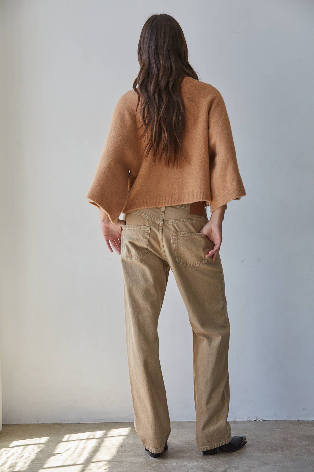 Turtleneck Boxy Pullover