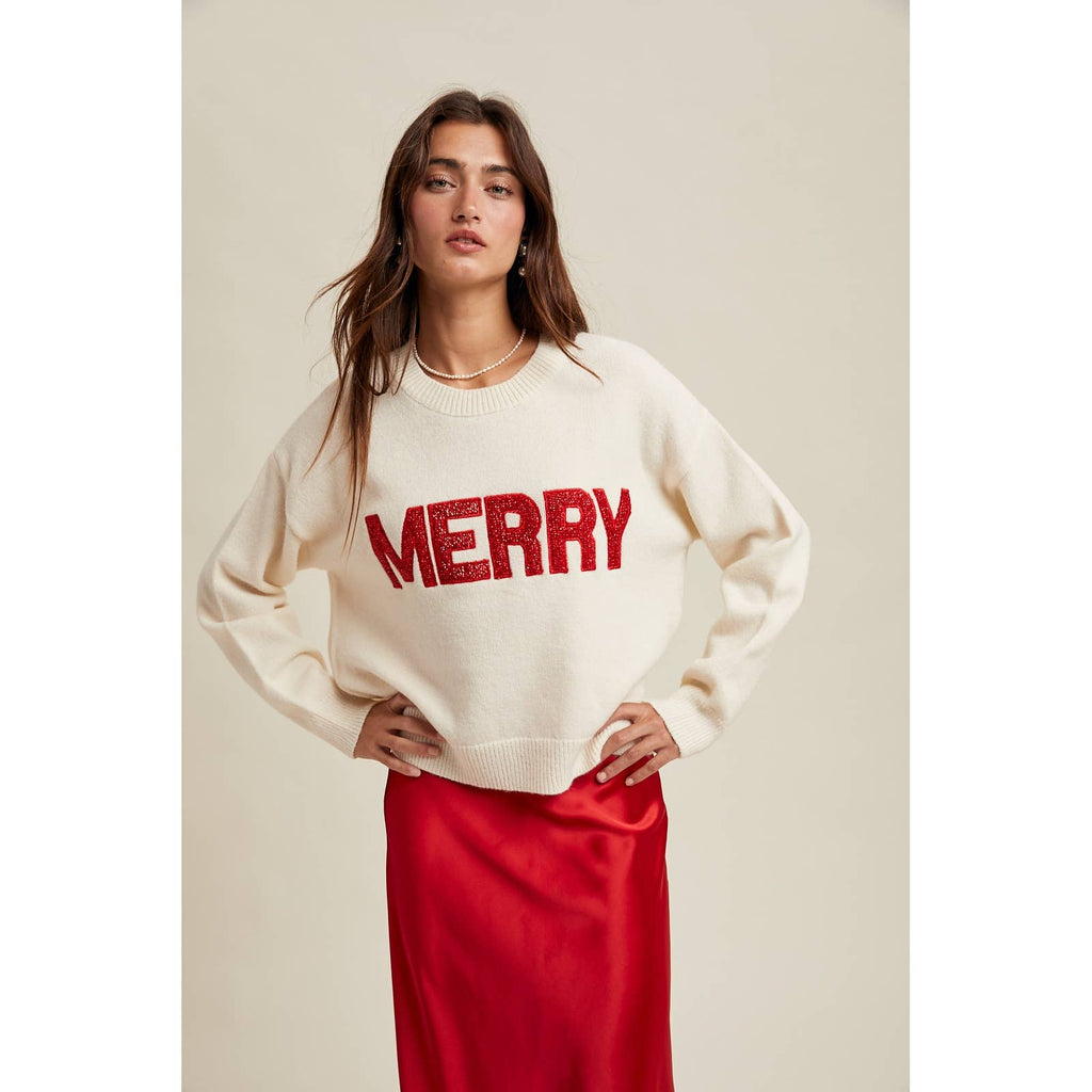 Merry Glitter Sweater