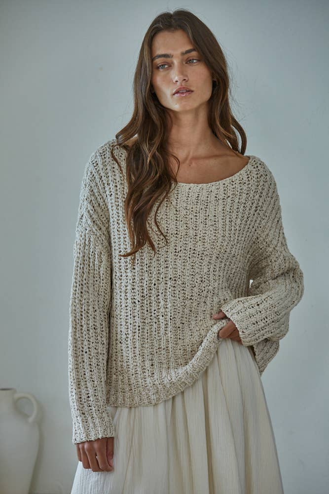 Oversized Knit Sweater