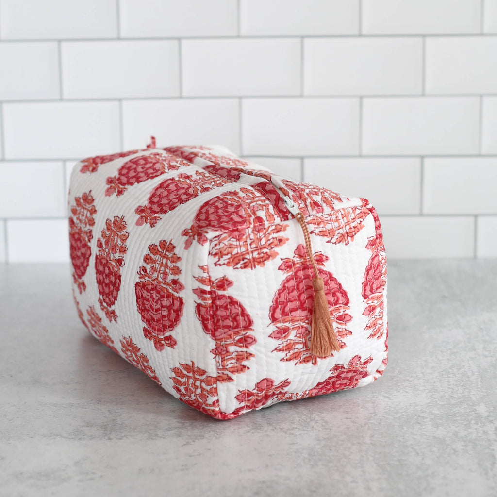 Pink City Cosmetic Bag