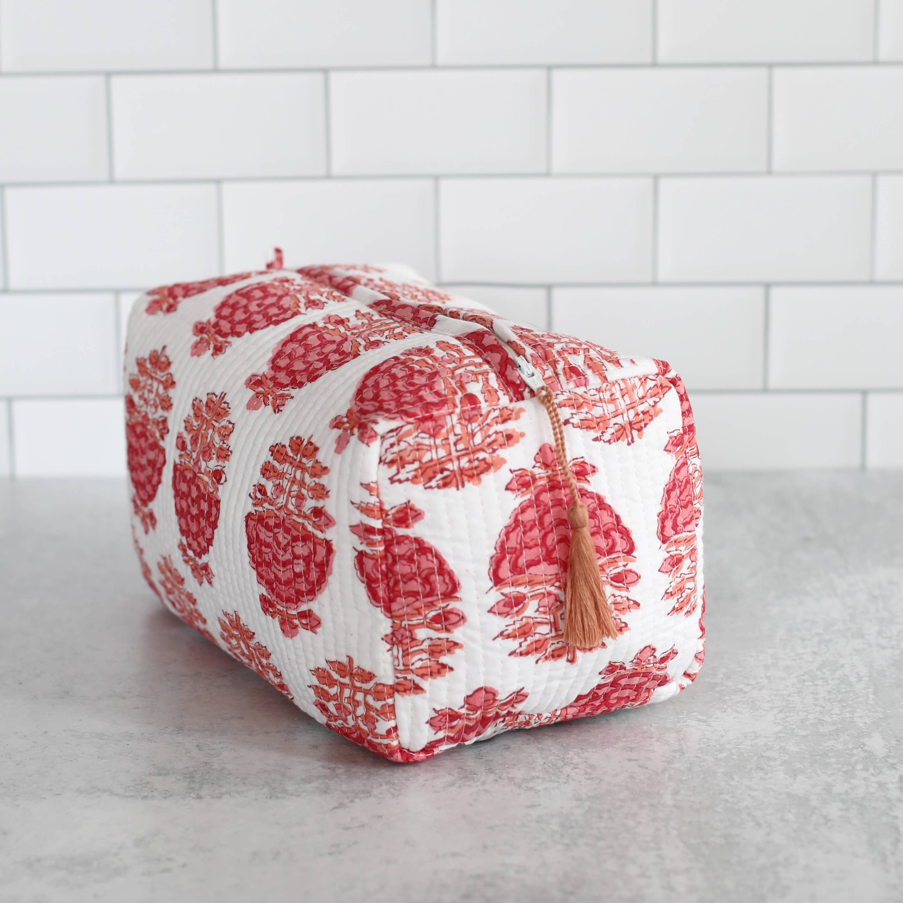 Pink City Cosmetic Bag