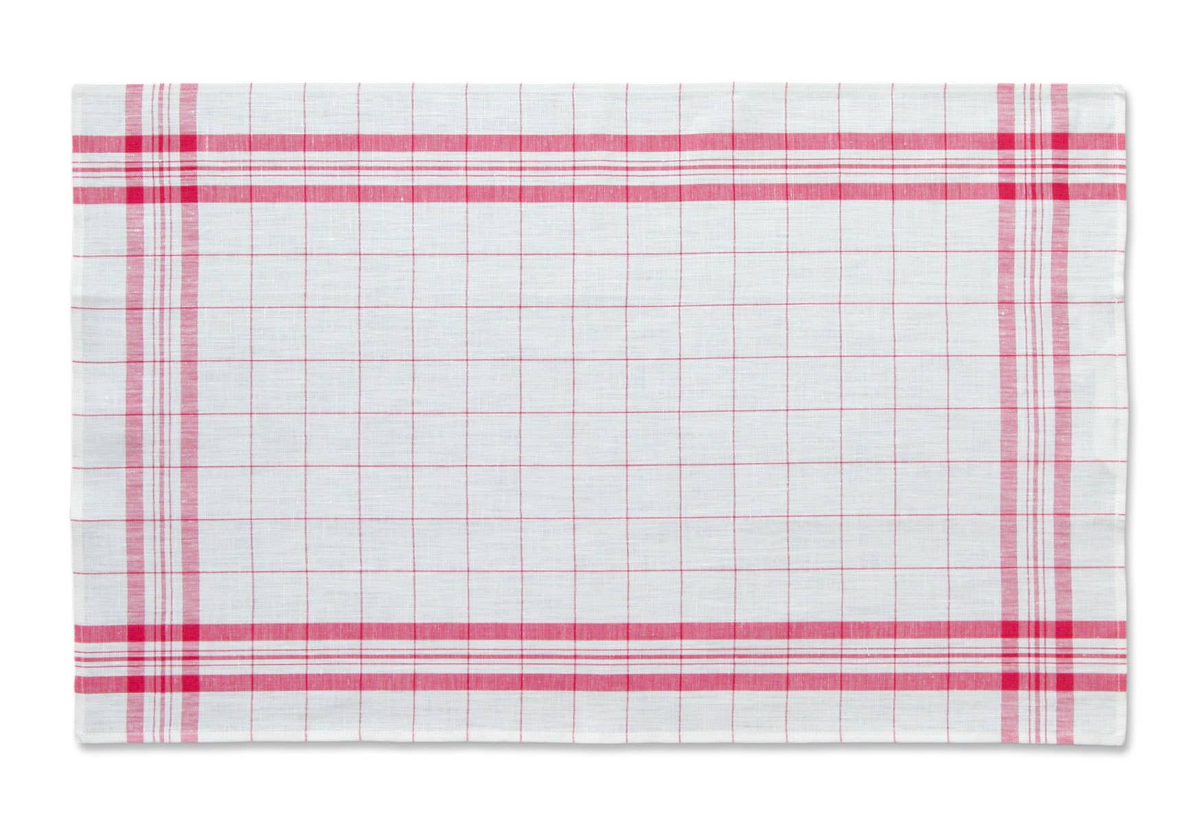Linen Glass Towel Windowpane