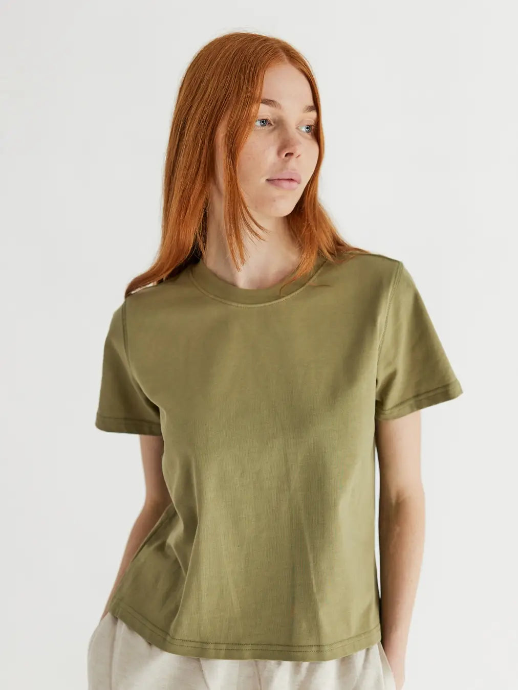 The Lanie Top in Sage Green
