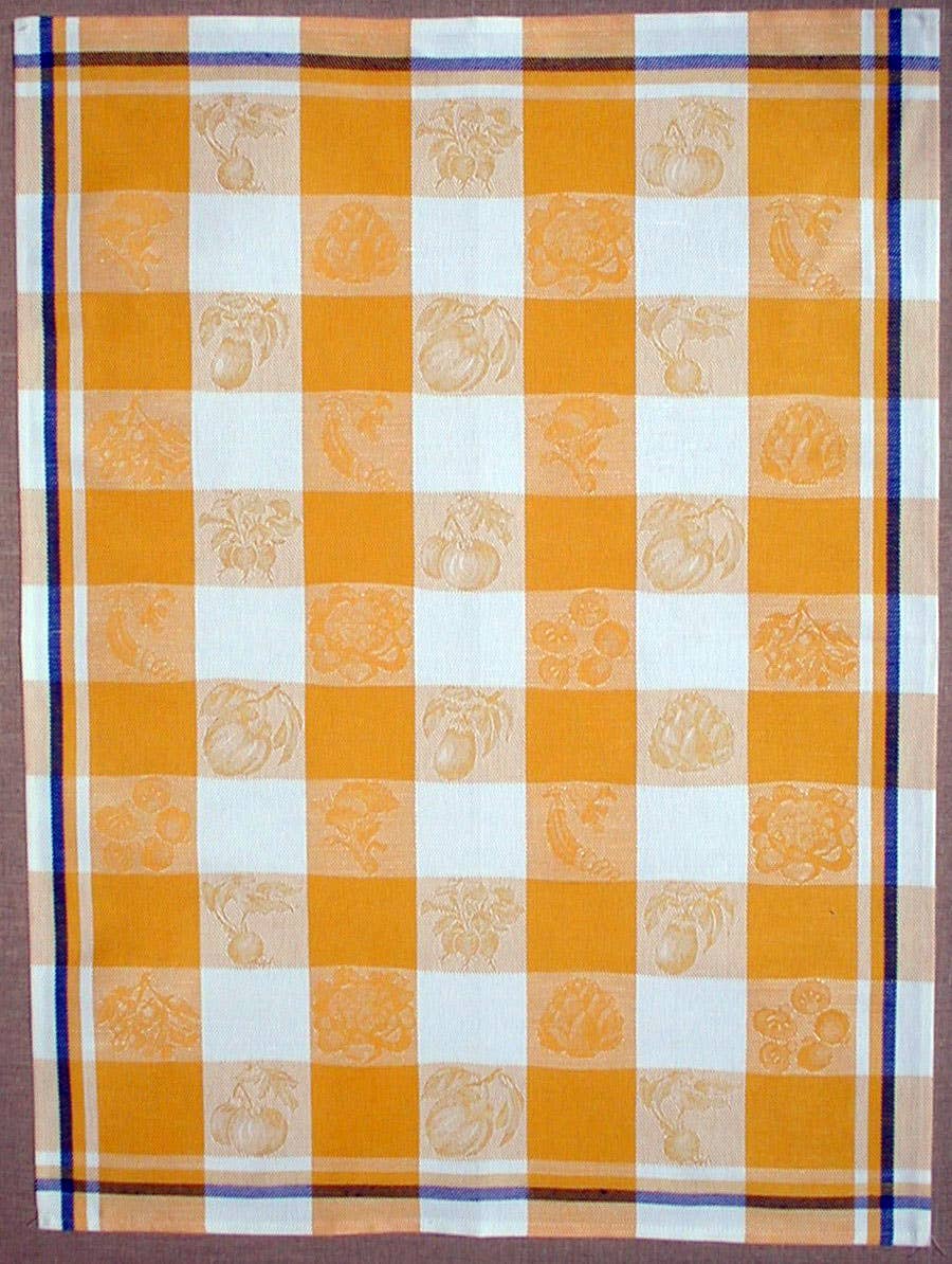 Vegetable Linen / Cotton Tea Towel