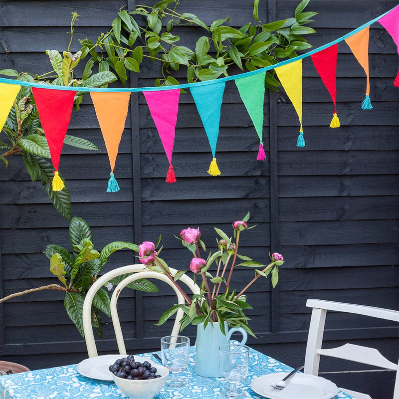 Tasselled Cotton Bunting