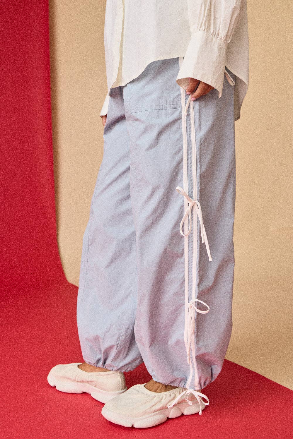Athletic Pants with Bows