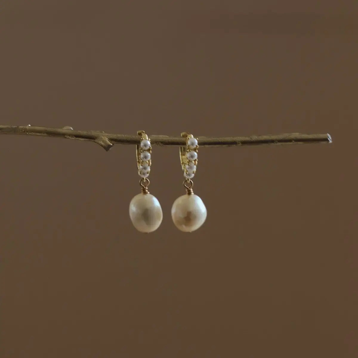 Marlowe Pearl Drop Earrings