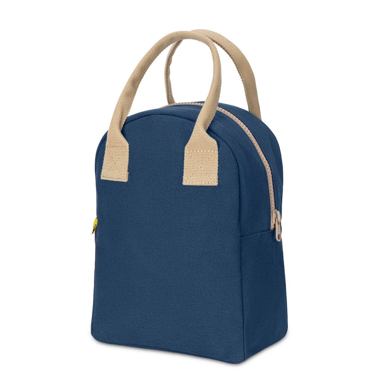 Classic Navy Zipper Lunch Bag