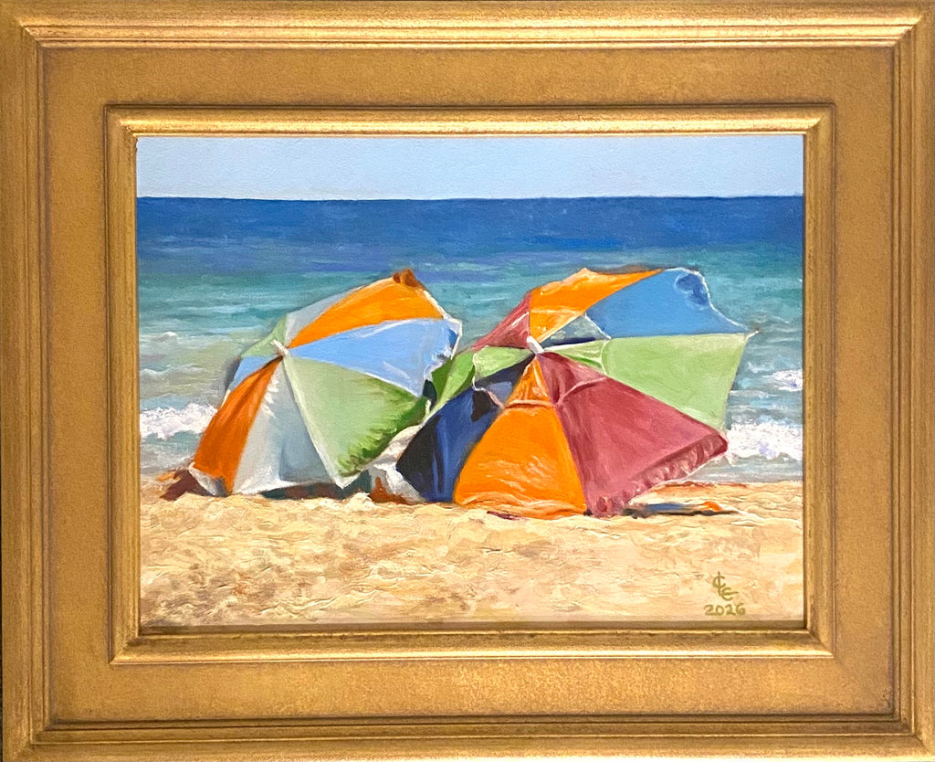Umbrellas at Laguna Beach