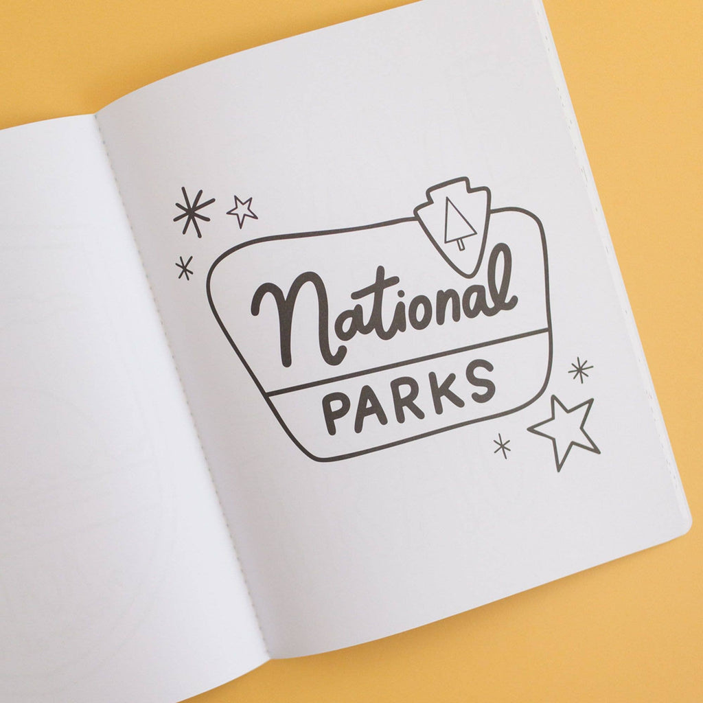 National Parks Coloring Book