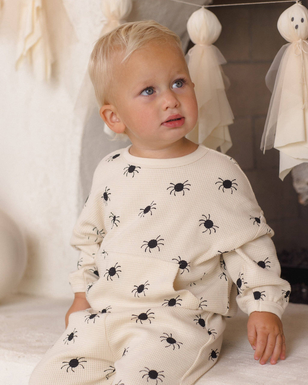 Bitsy Spider Waffle Slouch Set